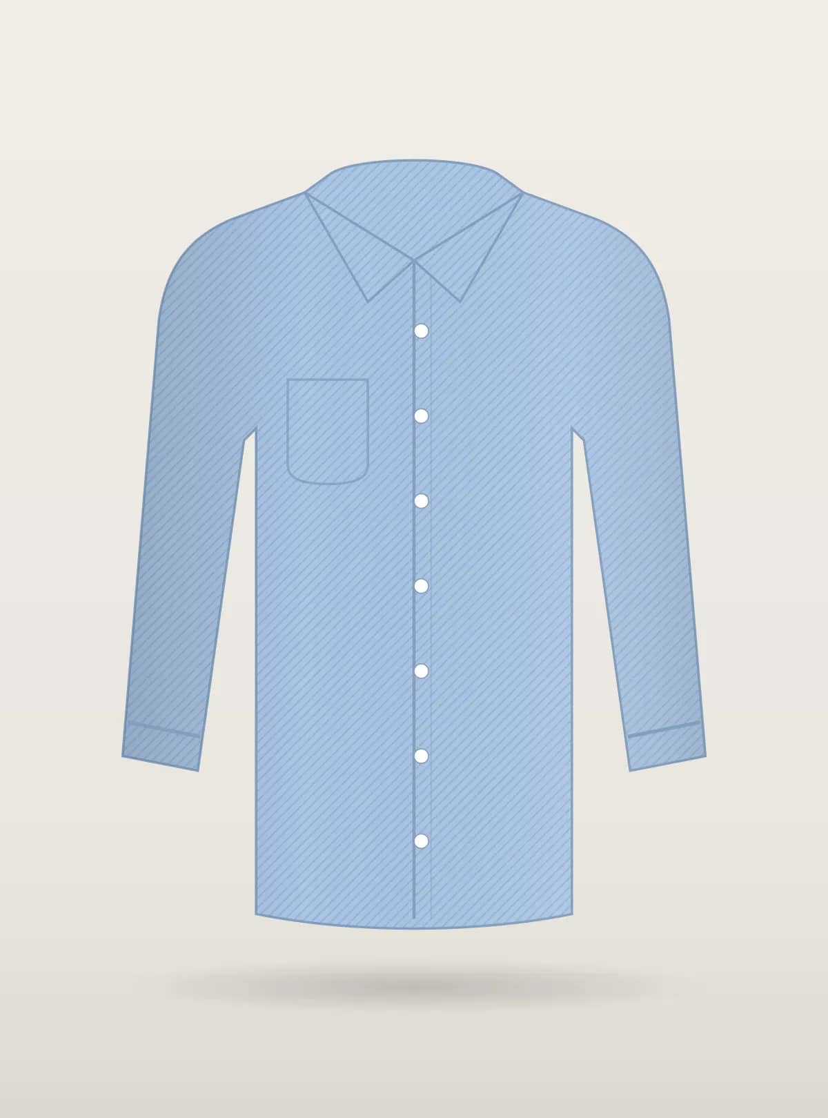 Sky Blue Pure Linen Shirt