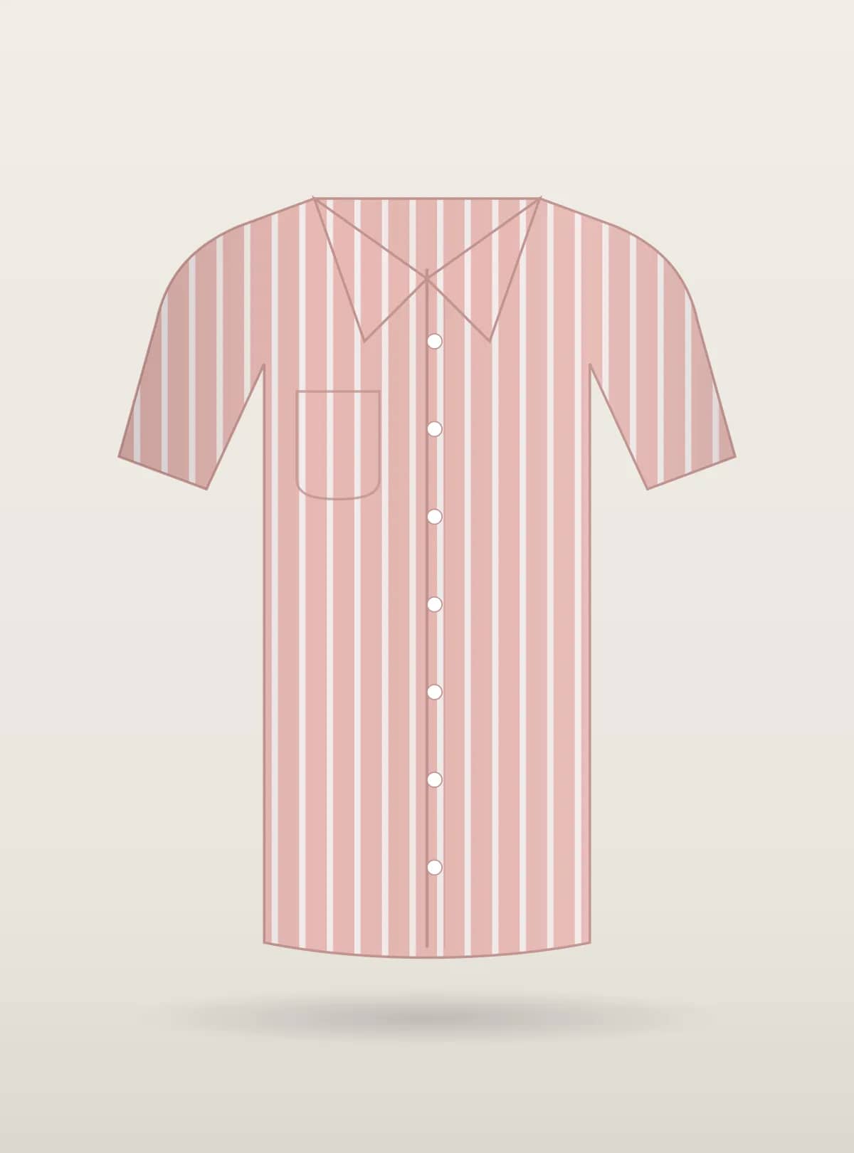 Blush Pink Seersucker Resort Shirt